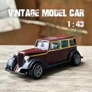 1:43 Legering Vintage Diecast Auto Model Auto Klassieke Cadillacs V8 Pull Back Auto Model Miniatuur Voertuig Replica Cadeau Voor Kinderen Volwassenen - AliExpress 26