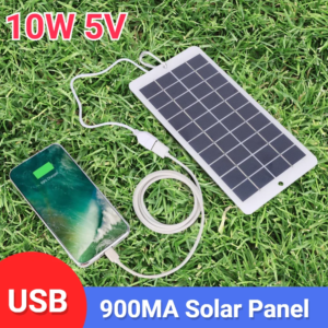 10W 5V Draagbare Solar Batterij Oplader Usb Output 900ma Batterij Oplader Zonnepaneel Lichtgewicht Krasbestendig Voor Telefoon Power Bank - AliExpress 44