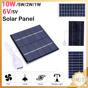 10W 5V Draagbare Zonnepaneel Usb Batterij Oplader Zonne-Energie Oplaadpaneel Waterdichte Telefoon Power Bank Voor Camping Backpacken Wandelen - AliExpress 44