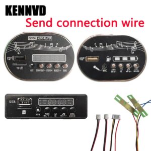 12V elektrische rit op speelgoedauto voor kinderen MP3-chipbord Muziekversie Speler, spanningsweergave, muziek spelen op USB-flashdrive - AliExpress 26