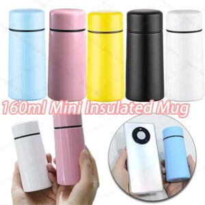 160 ml Draagbare Pocket Geïsoleerde Mok 304 Roestvrij Staal Geïsoleerde Zakmok Outdoor Camping Waterkoker Thermos Mok Water Mokken - AliExpress 15
