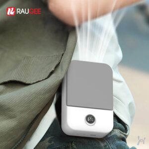 2000Mah Hangende Nek Tailleclip Fan Draagbare Draagbare Ventilatoren 3 Speed Usb Oplaadbare Heupventilator Voor Buiten Hardlopen - AliExpress 6