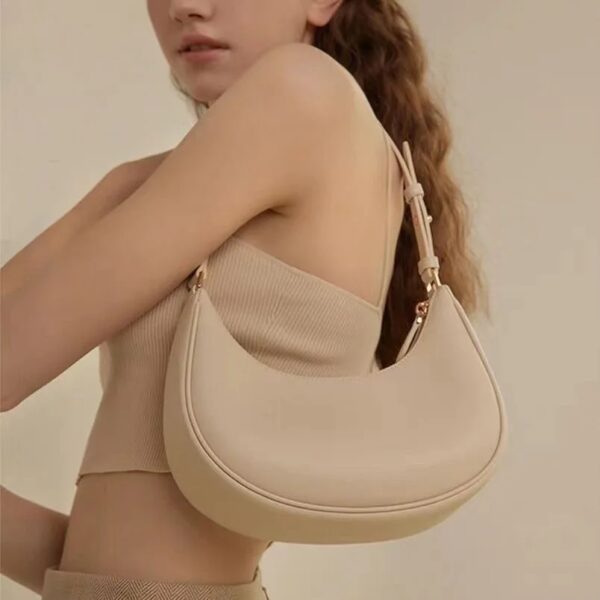 2024 Nieuwe Halve Maan Onderarmtas Vrouw Zomer Enkele Schouder Crossbody Niche Ontwerp Baguette Tas Ins Vrouwelijke Tas Senior Seniorenzin - AliExpress 1524
