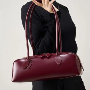 2025 Nieuwe Echt Leer Vrouwen Schoudertas Luxe Koeienhuid Dames Handtas Baguette Tas Vrouwelijke Commuter Winkelen Onderarmtas - AliExpress 1524