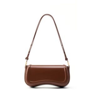 2025 NIEUWE Koe Lederen Vrouwen Onderarmtas schouder Luxe Design straat vrouwelijke handtas Wijnrood mode baguette tas cadeau voor dame - AliExpress 1524