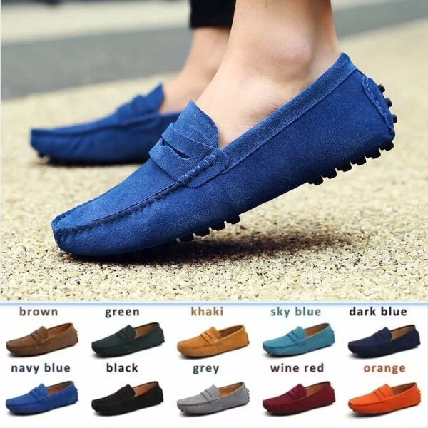 38-50 Schoenen Mannen Casual Schoenen Mode Mannen Schoenen Echt Leer Mannen Loafers Mocassins Slip Op Mannen Flats mannelijke Rijden Schoenen - AliExpress 322