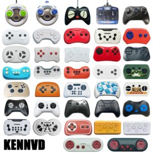 49 27 MHZ Kinderen Elektrische Rit op Speelgoed Auto Motor Multifunctionele 2.4G Bluetooth Afstandsbediening Draadloze Zender Handvat - AliExpress 26