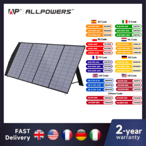 ALLPOWERS 18V opvouwbaar zonnepaneel, 60/100/140/200W mobiele zonnelader voor voeding, laptop, zonnegenerator, vissen - AliExpress 44