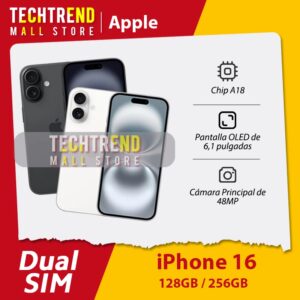 Apple iPhone 16 5G-smartphone A18 Chip iOS 18 6,1-inch Super Retina XDR OLED-scherm Dual SIM IP68 Waterbestendig Bluetooth 5.3 - AliExpress 509