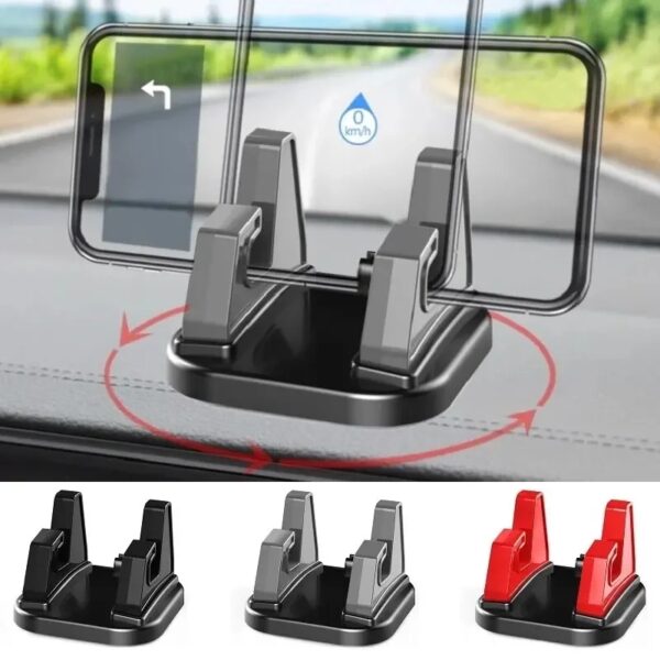Autotelefoonhouder Stick To Dashboard Siliconen beugel Telefoonstandaard Autodashboard GPS Stabiele telefoon Ondersteunt hoge kwaliteit - AliExpress 34
