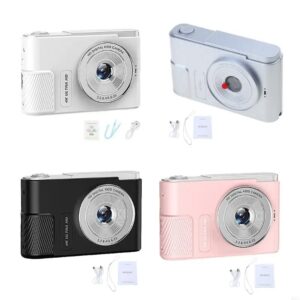 B03C kleine camera CCD -sensorcamera's 44mp dubbele lens 4K 3280x2160 digitale shootcamera voor jongensmeisjes kinderen - AliExpress 44