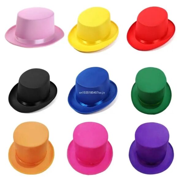 Carnavalsoptredens Goochelaars Hoed Herfst Volwassen Hoed Festival Hoed voor Volwassen Unisex Huidvriendelijke Platte Top - AliExpress 200000297