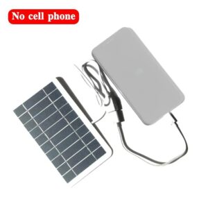 Draagbaar zonnepaneel 5V 2W zonneplaat met USB Safe Charge Stabiliseren batterijlader voor Power Bank Telefoon Outdoor Camping Home - AliExpress 44
