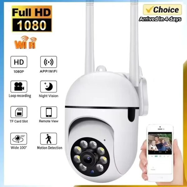 E27 Lamp Camera 4x Digitale Zoom Ai Menselijke Beweging Detecteren Full Color Nachtzicht Bewakingscamera - AliExpress 44