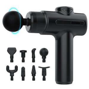 Elektrische Massage Pistool Diep Weefsel Gezichtsmassgaer 8 Hoofden Armen Been Spierverlichting Voor Body Back Arm Sport Fitness - AliExpress 66