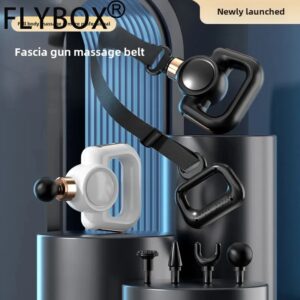 Fasciapistool met massageband Massagepistool Elektrische stimulator LCD Oplaadbaar nekfilmpistool Fitness Ontspanning Spiertrilling - AliExpress 66