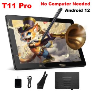 Frunsi Standalone Tekening Tablet Pad Met Scherm Geen Computer Pc Nodig Android 13 10 Inch Ips Hd Monitor Display Wifi Voor Artiest - AliExpress 7