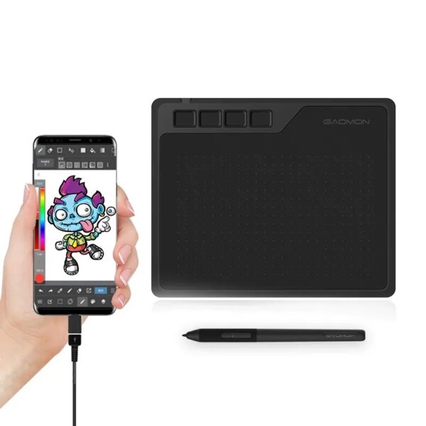 Gaomon S620 6.5X4 Inch Digitale Pen Tablet Voor Tekening Ontwerp Android Telefoon Windows Mac Os Systeem Compatibel Grafische Tablet - AliExpress 7
