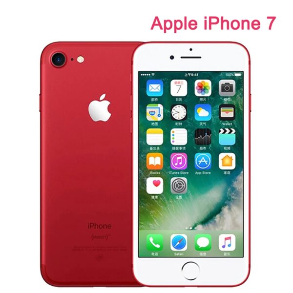 Gebruikt ontgrendeld Apple iPhone 7 Quad Core 4G LTE mobiele telefoon 4,7 '' 12 MP 32 GB/128 GB/256 GB ROM Vingerafdruk Touch ID Smartphone - AliExpress 509