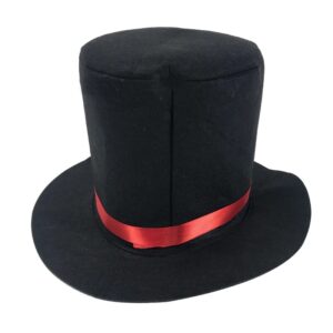 Goochelaar Top Hoed Zwart Top Hoed Goochelaar Uitgevoerd Hoed Carnaval Nachtclub Bowler Top Hoed Jazz Podium Hoed - AliExpress 200000297
