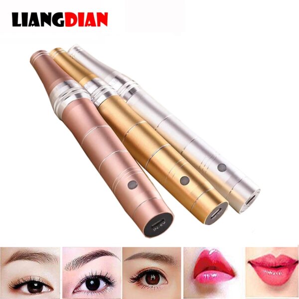 Hoge Kwaliteit Rotary Tattoo Machine Elektrische Auto Micro MTS Nano Naald Derma Therapie Make-Up Pen Mozaïek Machine Microblading - AliExpress 66