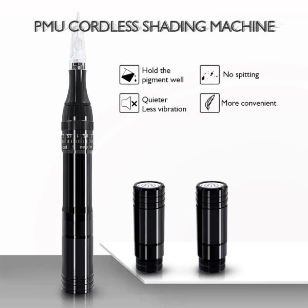 Hot Draadloze Permanente Make-Up Machine Cordless Pen Wenkbrauw Tattoo Machine Digitale Voor Wenkbrauw Eyeliner Lip Tattoos Supply - AliExpress 66