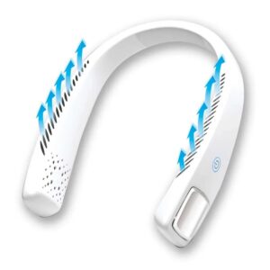 Hot Sale oplaadbare draagbare nekventilator luchtkoeler draagbare grote wind hangende nekventilator voor buiten - AliExpress 6