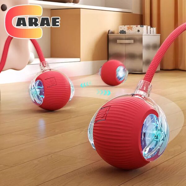 Interactief kattenspeelgoed, automatische rollende bal met staart, oplaadbaar slim interactief speelgoed voor huisdieren, intelligente muis voor katten - AliExpress 15