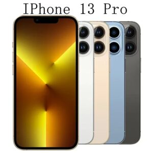 iPhone 13 pro 128GB/256GB ROM Ontgrendeld Apple IOS 13Pro Mobiele telefoon 5G A15 Bionisch met Face ID 6.1
