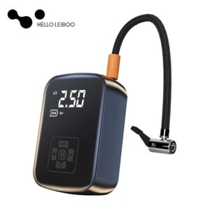 LEIBOO Draadloze auto-luchtcompressor Luchtpomp Elektrische bandenpomp voor motorfiets AUTO-band met digitaal display - AliExpress 34