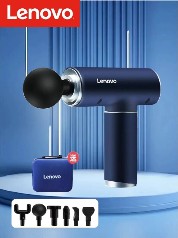 Lenovo 6-koppen fasciapistool Professionele mini stille sportontspanning Massager 5e versnelling Deep Tissue elektrisch massagepistool - AliExpress 66