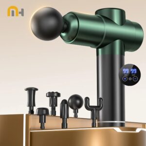 Massage Gun Muscle Relax Deep Tissue Massager Nekmassager Dynamische vibrator Terug Draagbare handheld Display Fascia Gun Massage - AliExpress 66