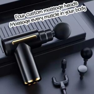 Mini Pro-Grade Fascia Pistool Spierontspanning Elektrische Massage Nekmembraan Kleine Mini Oplaadmeridiaan Massageapparaat - AliExpress 66