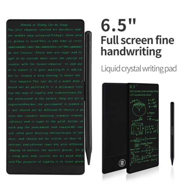 Nieuwe 6.5 Inch Volledig Scherm Superfijn Handschrift Lcd Schrijven Tablet Tekentafel Elektronische Superfijne Notitieblokken Educatief - AliExpress 7
