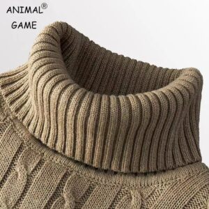 Nieuwe coltrui Casual heren ronde hals gebreide trui warm houden heren trui wollen trui - AliExpress 200000343