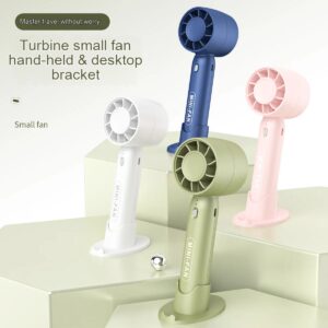 Nieuwe Draagbare Handheld Elektrische Ventilator Usb Draagbare Opvouwbare Opknoping Nek Fan Stille Desktop Student Aromatherapie Kleine Ventilator - AliExpress 6