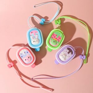 Nieuwe miniventilator, draagbaar nekhangend ontwerp, schattig, sterke windenergie, stil, veelzijdige toepassing in meerdere scenario's, USB-ventilator - AliExpress 6