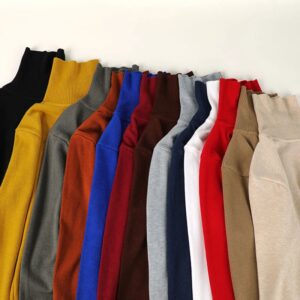 Nieuwe Trendy Heren Veelzijdige Slim Fit Pullovers Klassieke Coltrui Met Lange Mouwen Comfortabel Kantoorwerk Effen Truien Heren - AliExpress 200000343