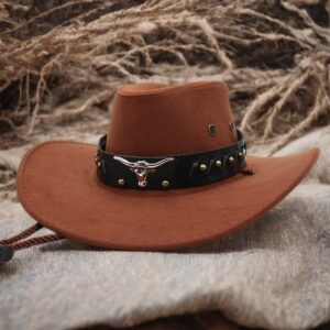 Nieuwe westerse stijl cowboyhoed voor mannen en vrouwen Retro breedgerande herenhoed Cowgirl jazzhoed Zomer modieuze zonnehoeden - AliExpress 200000297