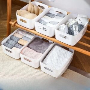 Opbergmand Drie maten Rechthoekige cosmetische sorteerdoos keuken opbergdoos snack opbergmand voor keuken slaapkamer kantoor - AliExpress 15