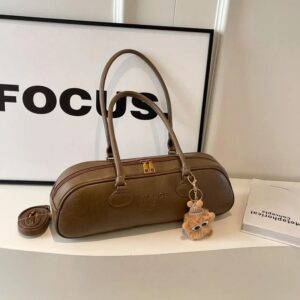 Pu Stevige Naaien Rits Schoudertassen Zacht Baguette Type 2024 Hoge Kwaliteit Tassen Voor Vrouwen Grote Capaciteit Dames Handtassen - AliExpress 1524