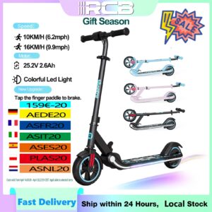 Rcb Kinderen E-Scooter Voor Kinderen 6-12 Jaar, 150 W Motor - Max 16 Km/h-Regenboog Licht-Folk Elektrische Scooter Kinderen - AliExpress 18