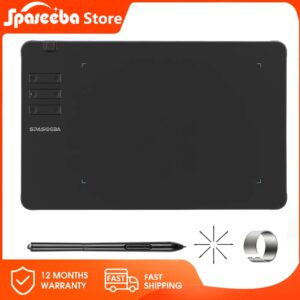 SPASEEBA T605 grafische tablet voor tekenen / schilderen / gaming OSU, ultradunne kunstpentablet met 8192 niveaus digitale stylus - AliExpress 7