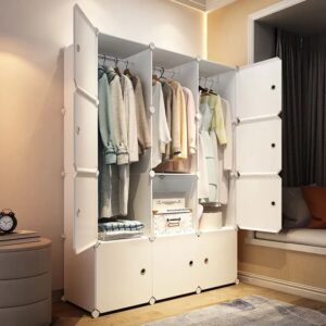 Thuis Slaapkamer Meubilair Eenvoudige Kledingkast Kleding Kasten Dressoirs Kubus Opbergkast Baby Kast Plastic Inklapbaar Stofdicht - AliExpress 1503