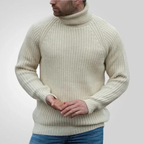 Truien Heren Coltrui Truien Effen Tops Gebreid Volledige mouw Los Casual Normaal Gebreid Dikke Splice Top Herfst Winter - AliExpress 200000343