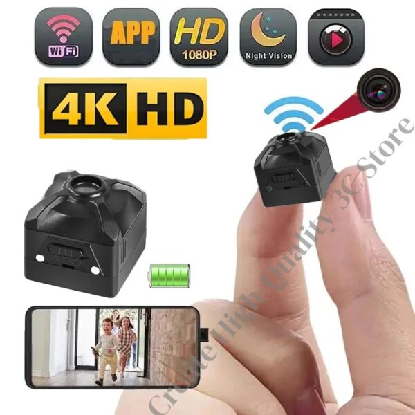 Xiaomi X5 1080P Draadloze Camera Mini WiFi IP/AP Remote Monitor Oplaadbare Batterij Bewegingsdetectie Draagbare Camcorders Thuis - AliExpress