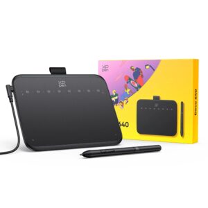 XPPen Deco 640 grafische tablet 16K drukniveaus 16x9cm tekengebied met 8 toetsen 60 kantelbaar voor OSU Game Android Windows Mac - AliExpress 7