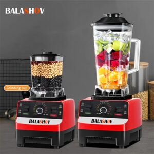 2000W Zware Commerciële Blender Stationaire Mixer Keukenmachine Ijs Smoothies voor Keuken High Power Juicer Blender BPA Gratis - AliExpress 6