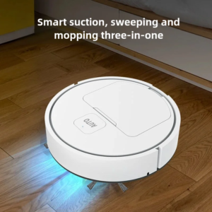 2024 Nieuwe volautomatische robotstofzuiger Intelligente geluidsarme vloerveger Stofvanger Tapijtreiniger Zwart of wit - AliExpress 6
