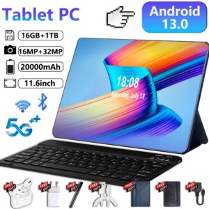 2025 5G Gloednieuwe 11.6 Inch Tablet Android 13.0 20000Mah 16Gb Ram 1Tb Rom Wifi 14 Core Tablets Pc Netwerk Wereldwijd - AliExpress 7